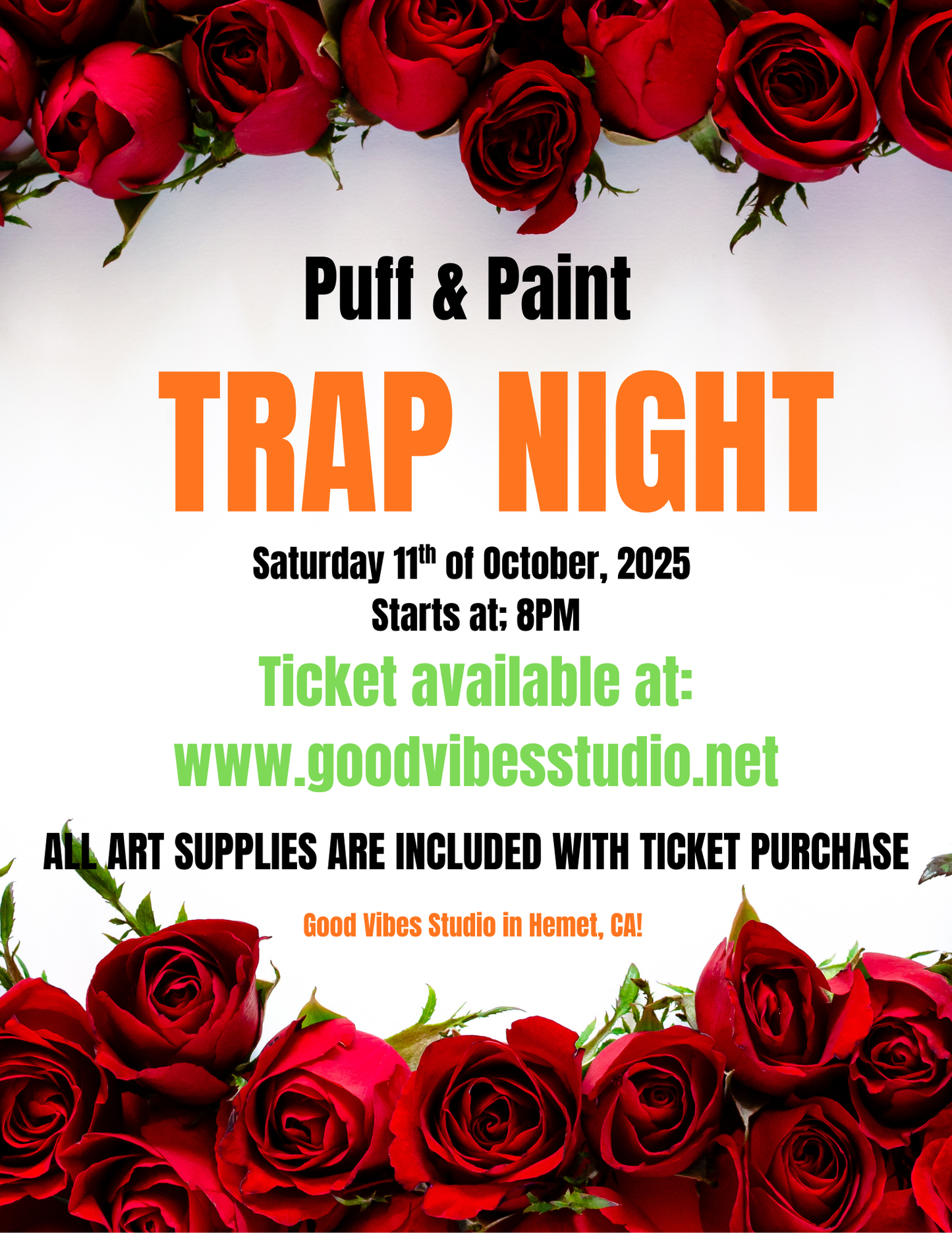 Puff & Paint-Trap Night
