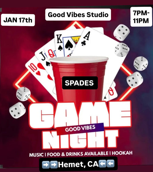 SPADES GAME NIGHT!!!