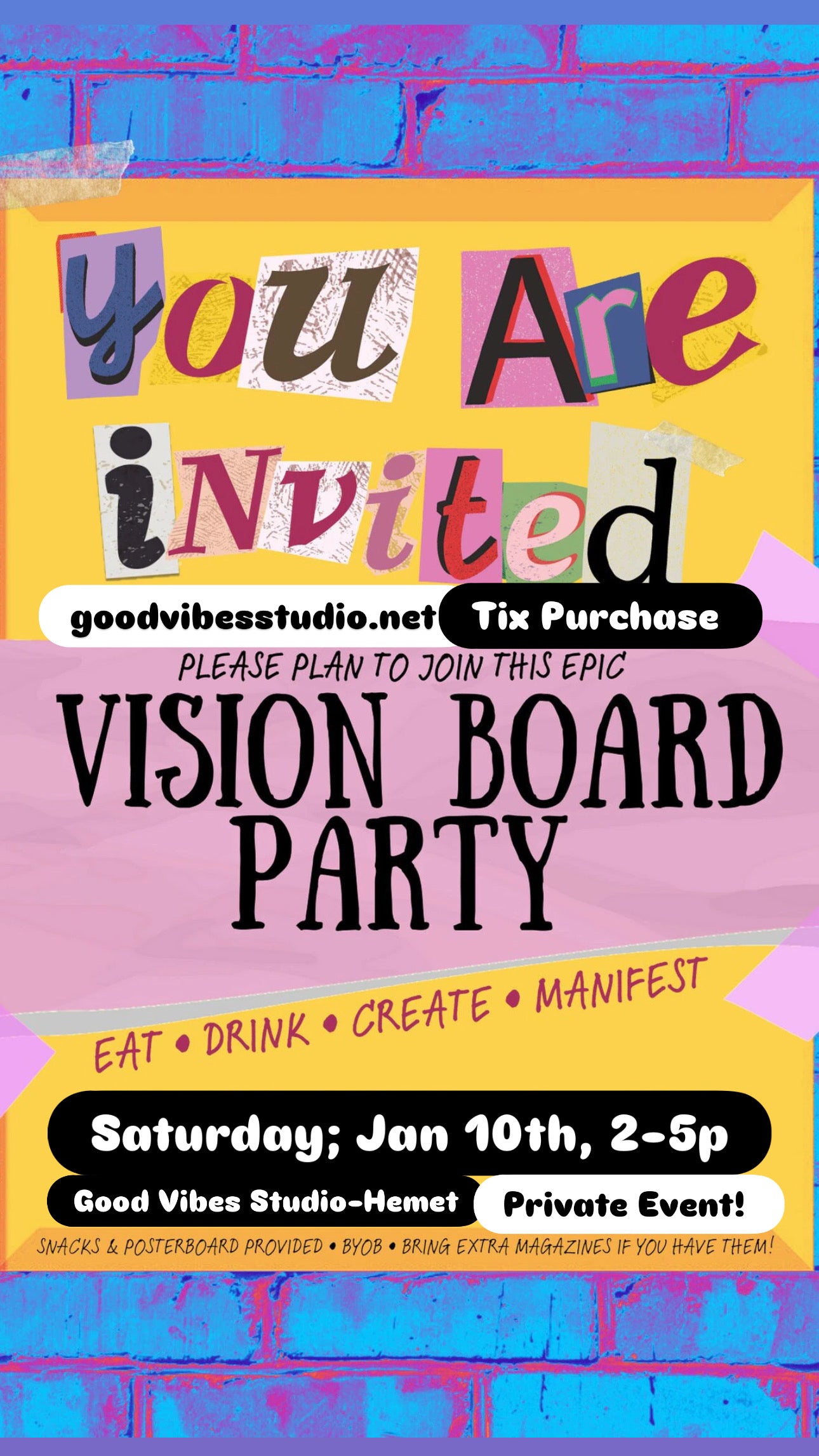 Vision Board Party