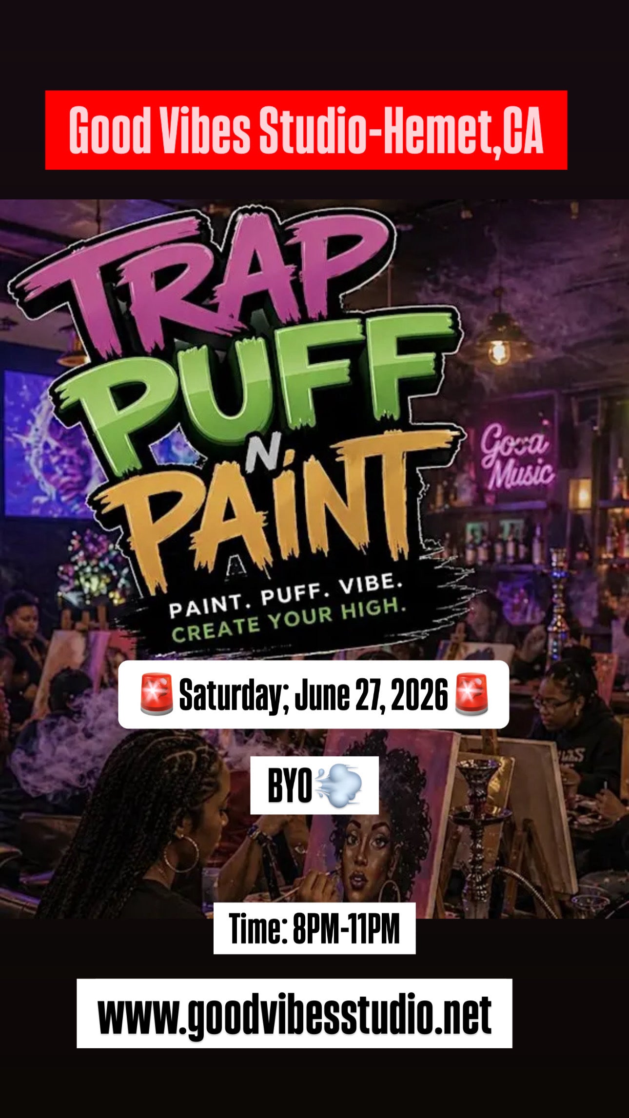 Trap Puff N Paint