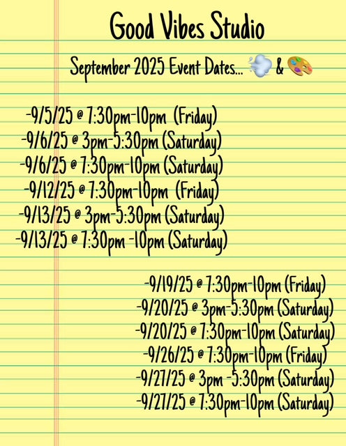 September 2025 Events